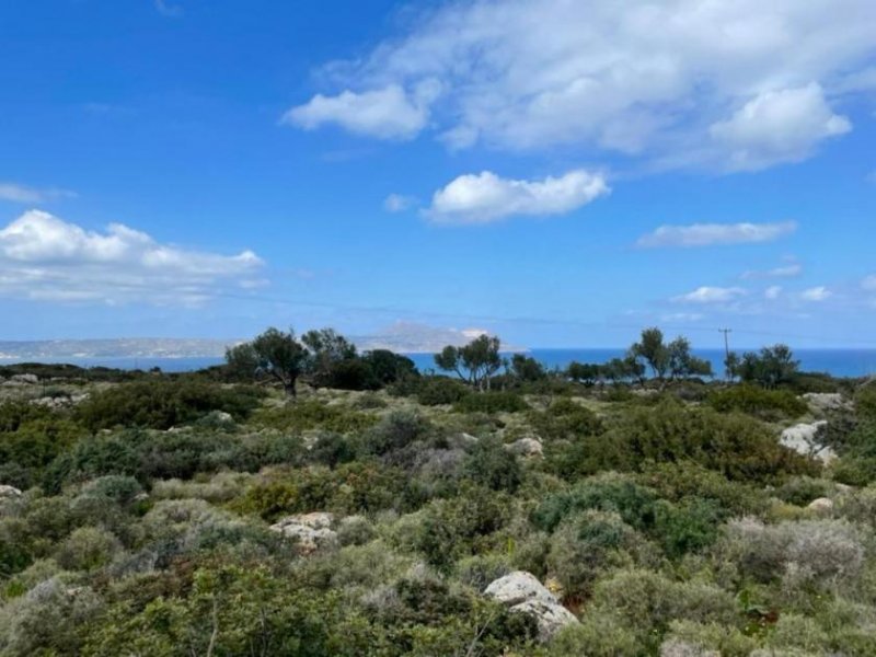 Kokkino Chorio Grundstück mit Meerblick in berühmter Gegend auf Kreta Grundstück kaufen